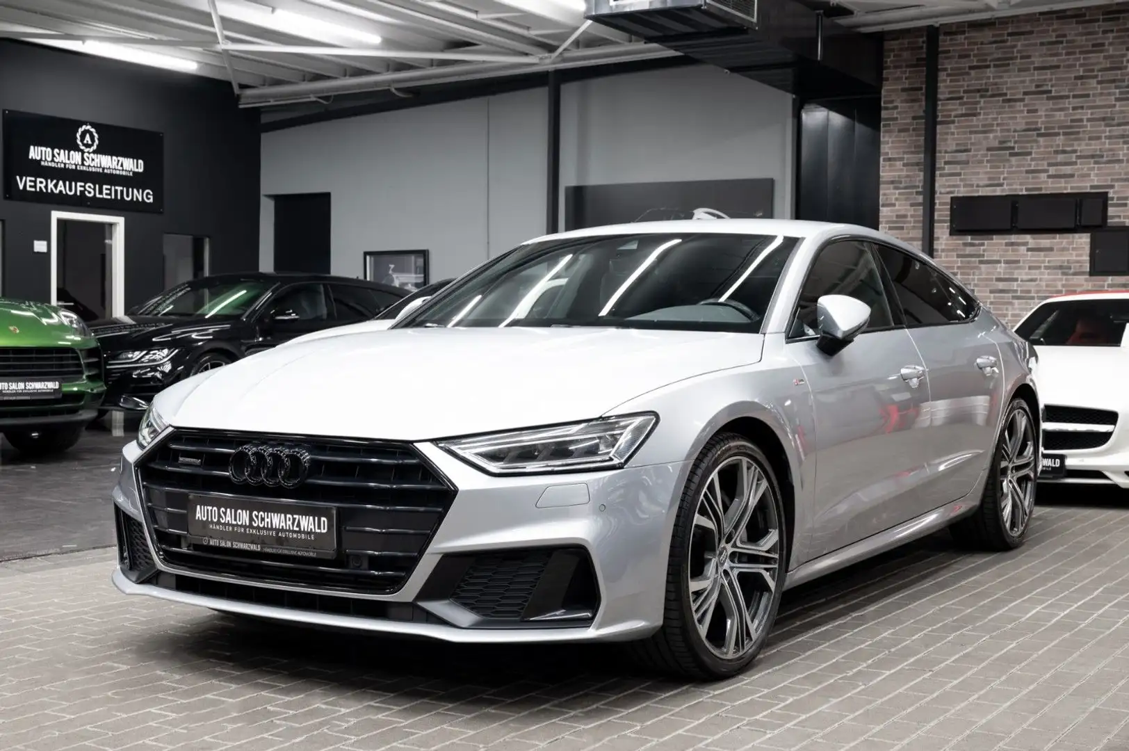 Audi A7 Sportback 55 TFSI quatt|S-LINE|21-ZOLL|MEMORY Silver - 2