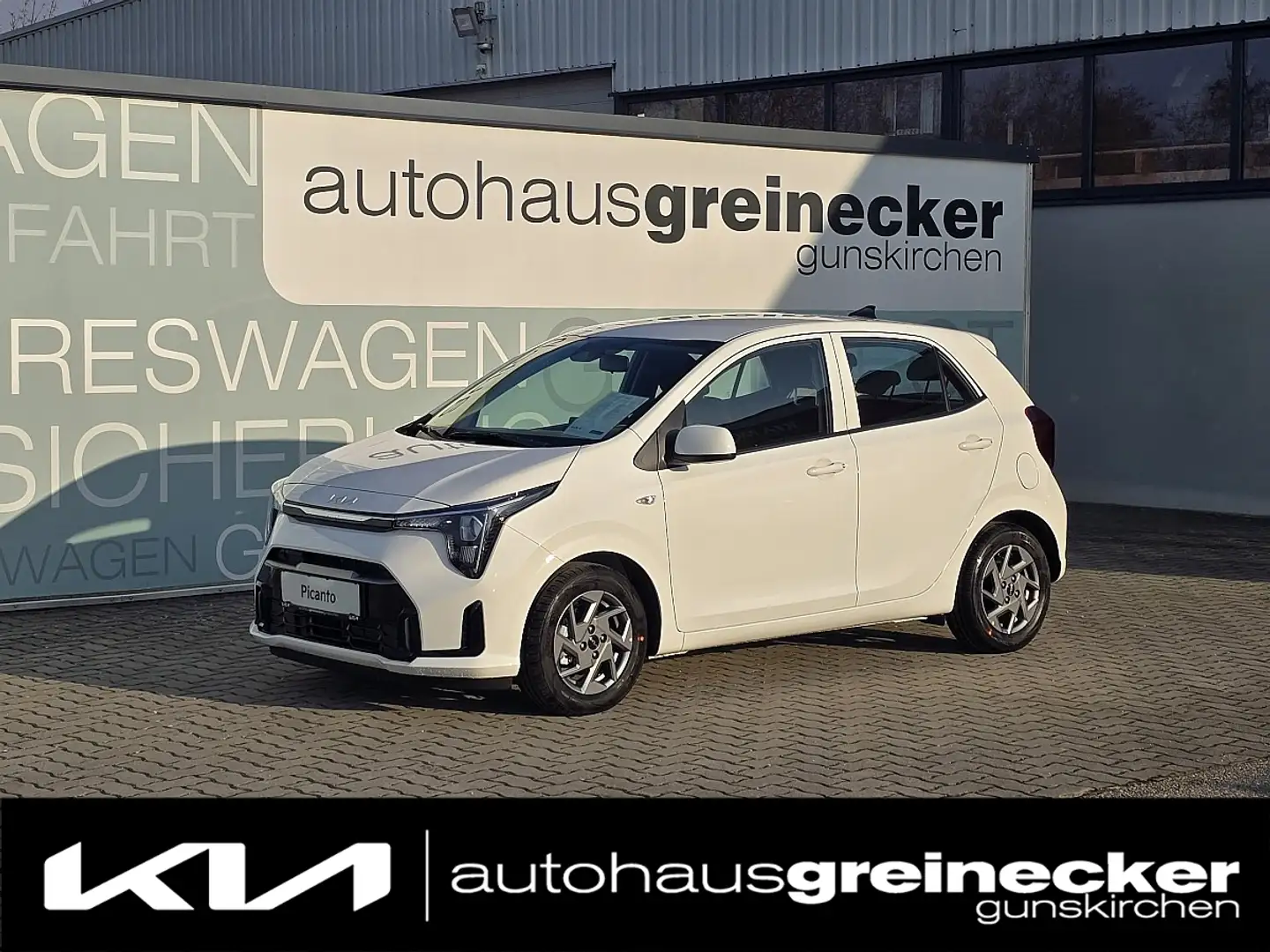 Kia Picanto 1,0 GDI Silber 4 Stz. Weiß - 1