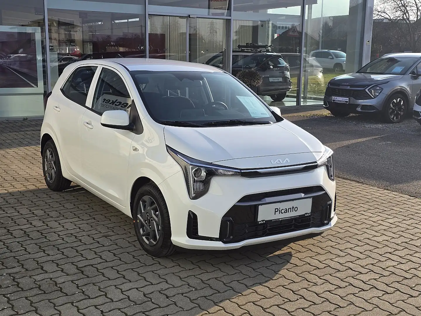 Kia Picanto 1,0 GDI Silber 4 Stz. Weiß - 2