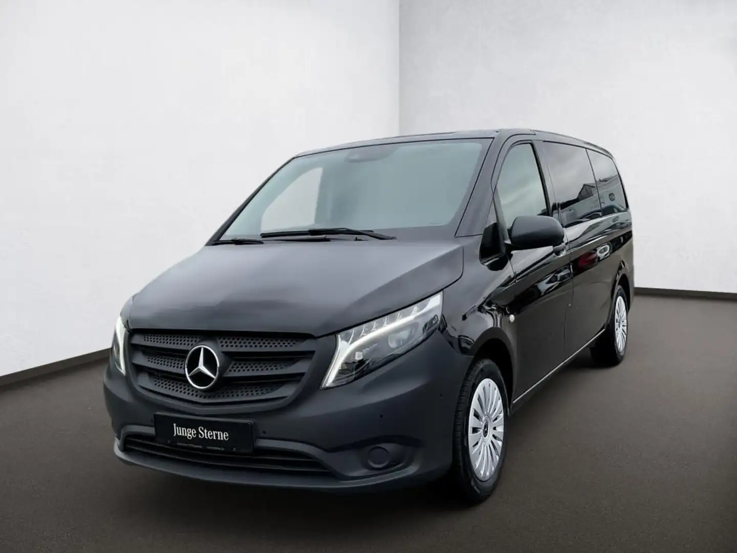 Mercedes-Benz Vito 124 Tourer Pro lang LED*el.Tür*Navi*Kamera* Schwarz - 2
