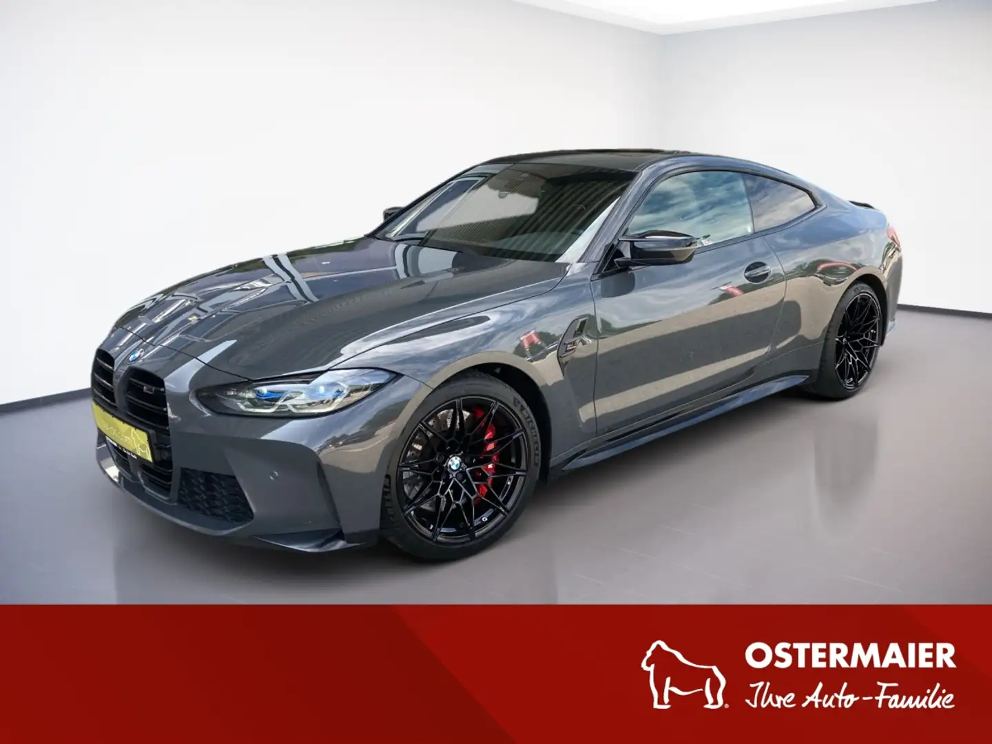 BMW M4 Coupe Competition LASER.SITZLÜF.PANO.360°.H&K. M . Grey - 1
