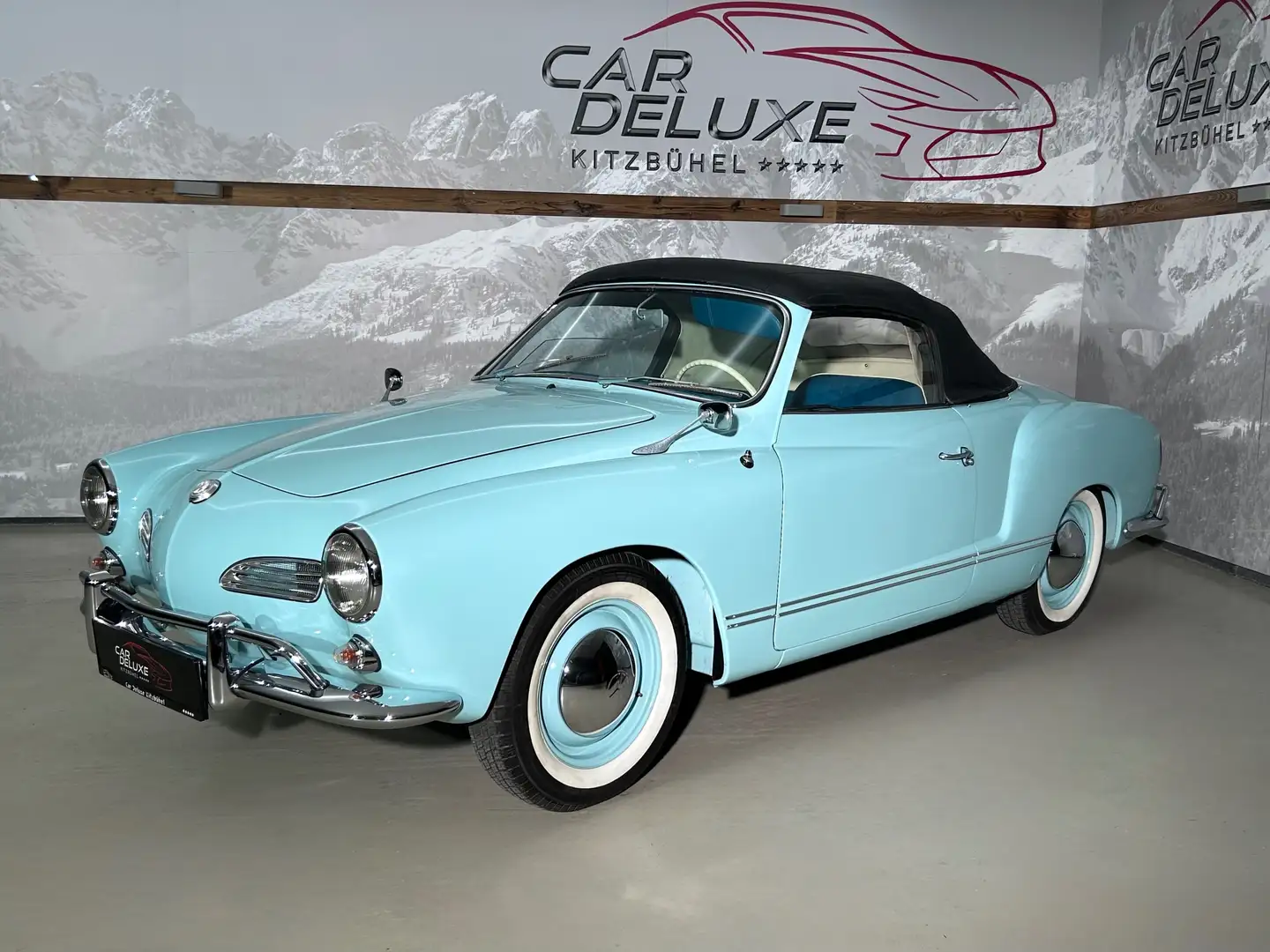 Volkswagen Karmann Ghia Karmann Ghia Cabriolets Type14 Blau - 1