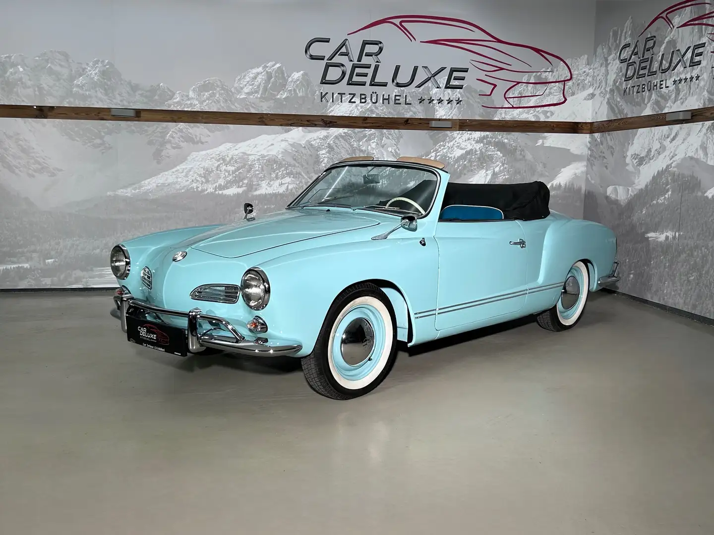 Volkswagen Karmann Ghia Karmann Ghia Cabriolets Type14 Blau - 2