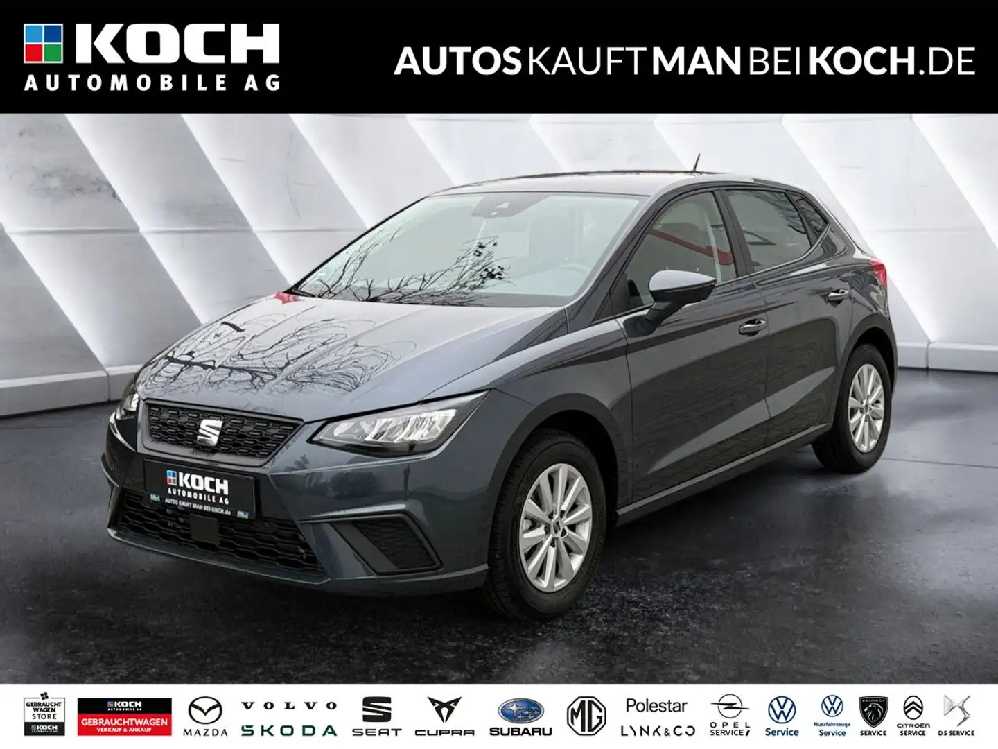SEAT Ibiza 1.0 TSI Style DSG PDC ACC LED DAB Bluetooth Grau - 1