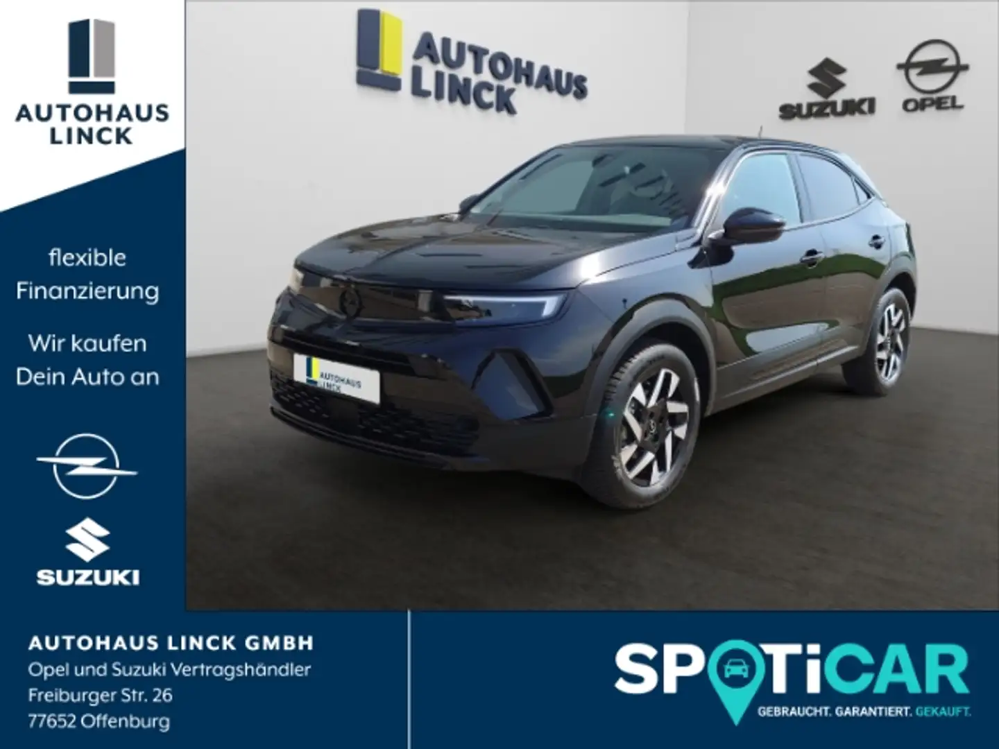 Opel Mokka GS Line 1.2 Turbo EU6e LED-Licht CarPlay Negro - 1