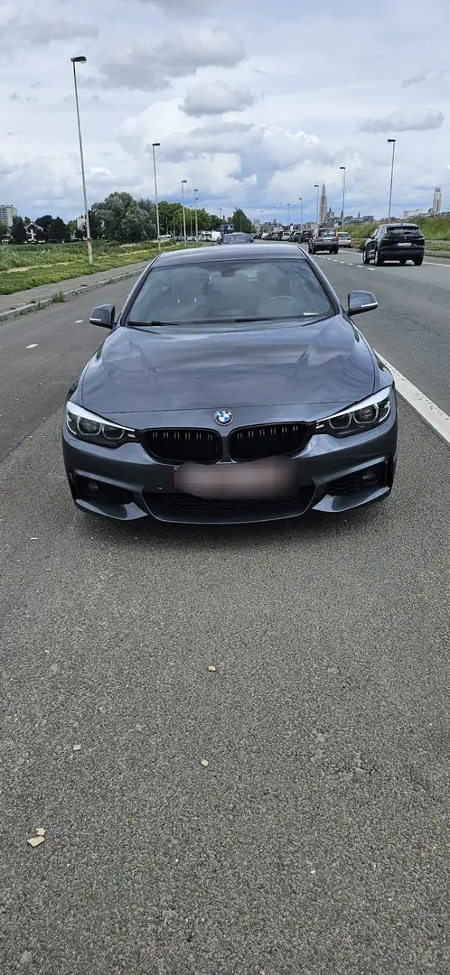 BMW 418 418d Coupe Aut. Luxury Line Szary - 2