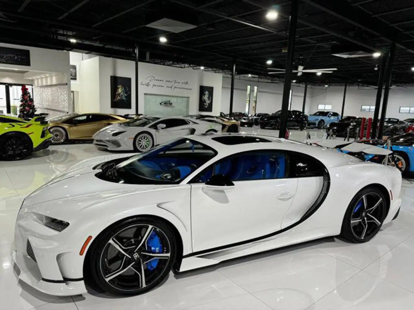 Bugatti Chiron SUPER SPORT 8.0 W16 1600HP "1 of 1 Elephant Blanc" Bílá - 1