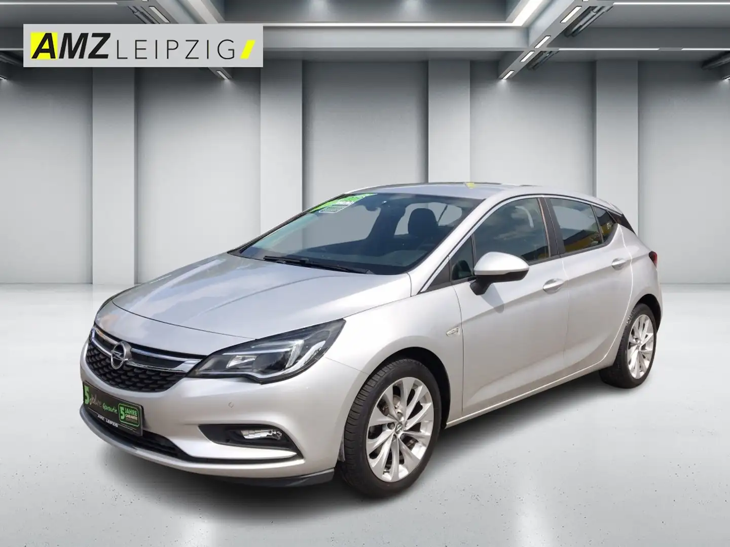 Opel Astra K 1.0 Turbo Edition *HU/AU neu* Zilver - 1