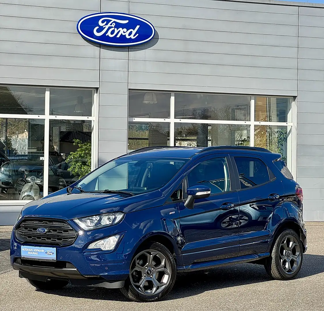 Ford EcoSport ST-Line - Winterpaket - Automatik Blau - 2