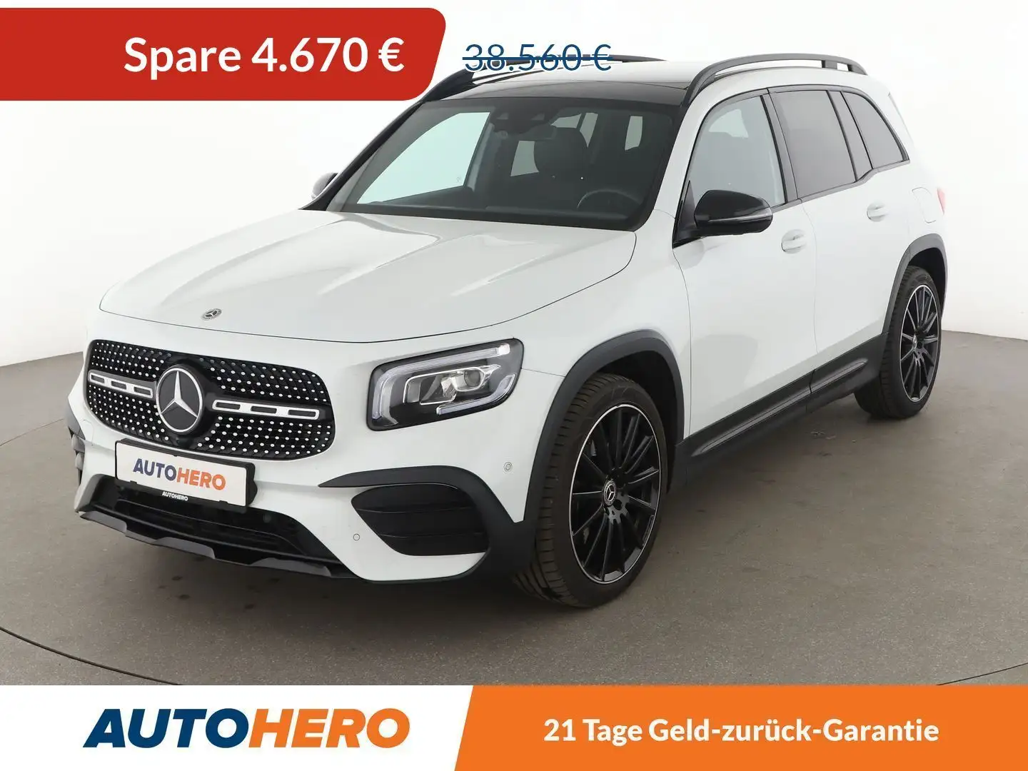 Mercedes-Benz GLB 250 GLB 250 4Matic AMG Line Aut.*NAVI*LED*TEMPO*CAM* Wit - 1