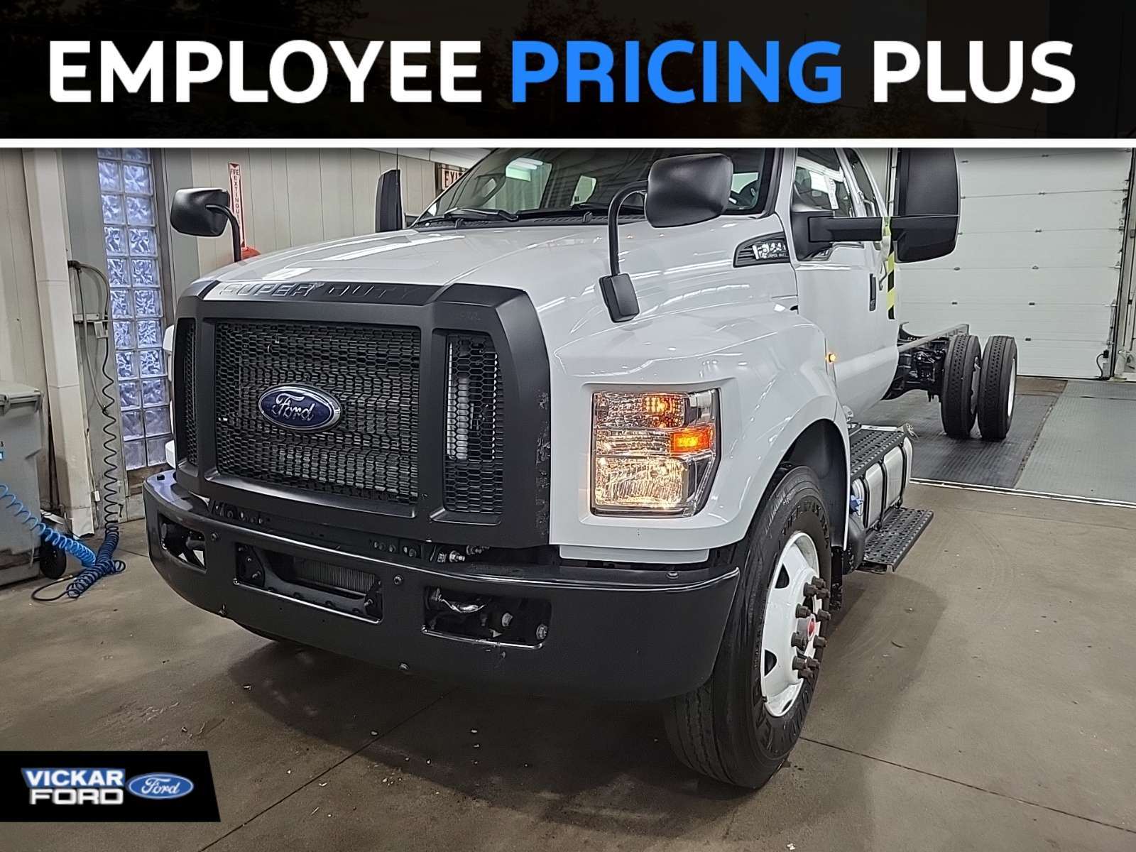 White 2026 Ford F-650 Super Duty Pickup Truck Automatic