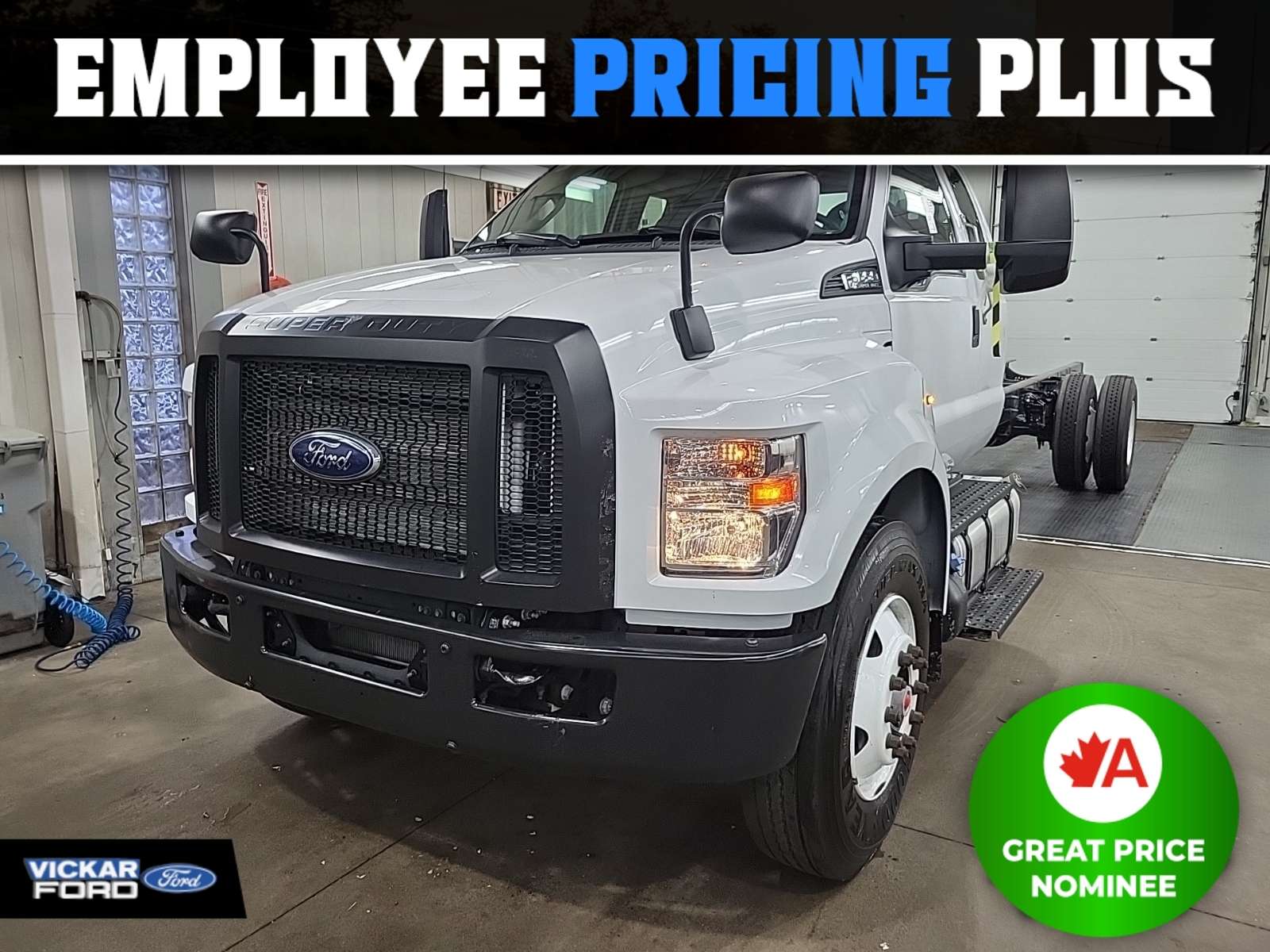 White 2026 Ford F-650 Super Duty Pickup Truck Automatic