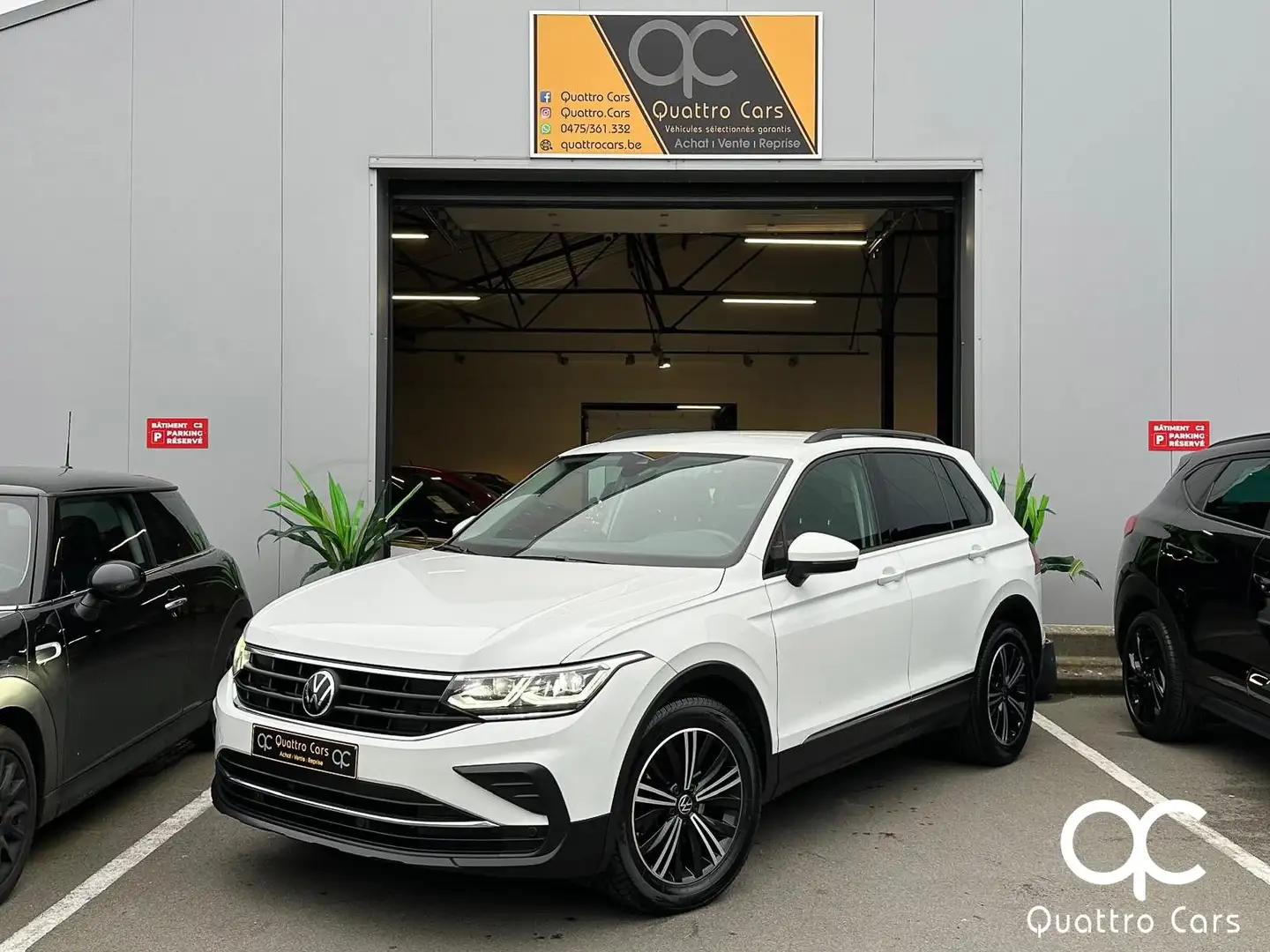Volkswagen Tiguan 2.0 TDI Boite auto - Feux led - New modele - Gps Blanc - 2