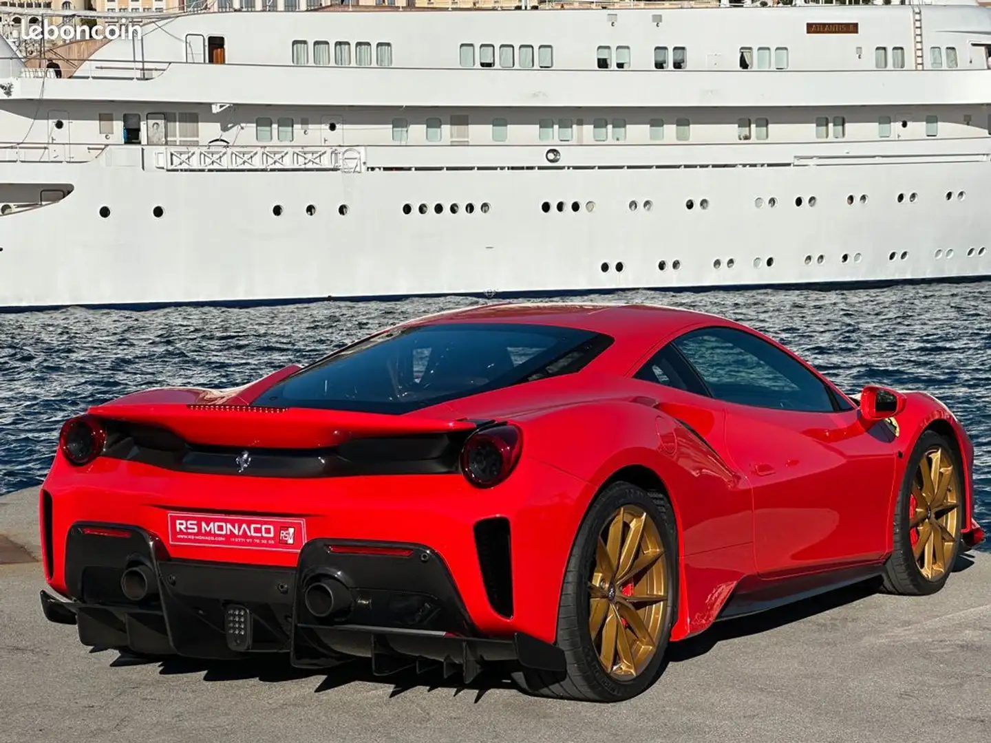 Ferrari 488 V8 3.9 T 720 DCT Rot - 2