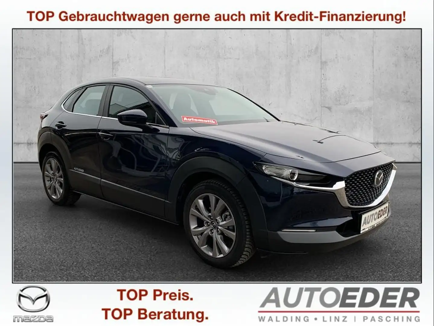 Mazda CX-30 G122 Comfort+ Aut. Blau - 1