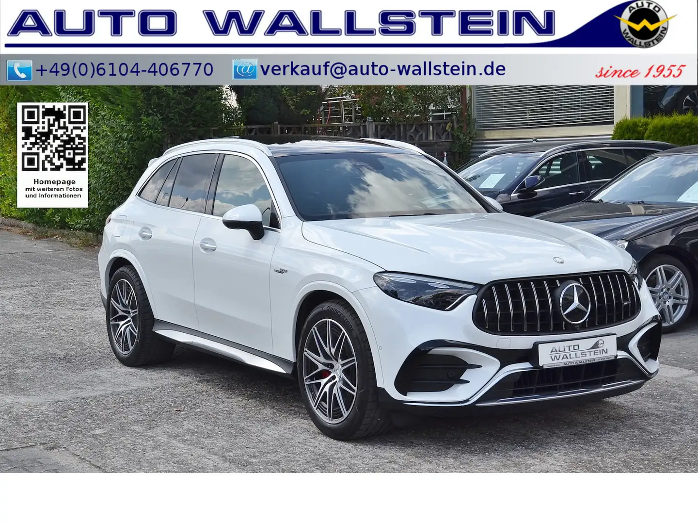 Mercedes-Benz GLC 63 AMG S E Performance (Sitz-Paket Pano AHK Weiß - 1