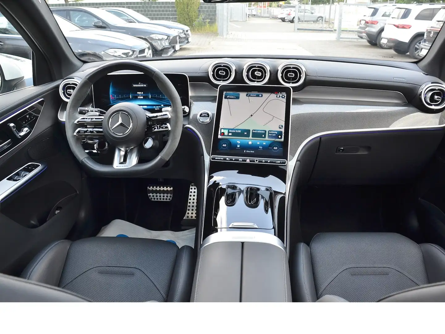 Mercedes-Benz GLC 63 AMG S E Performance (Sitz-Paket Pano AHK Weiß - 2