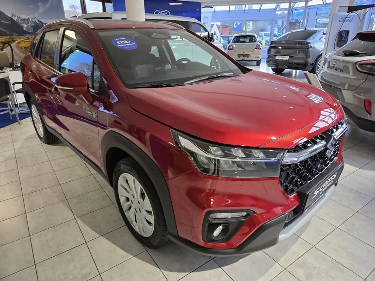 Suzuki S-Cross Allradantrieb shine Rot - 1