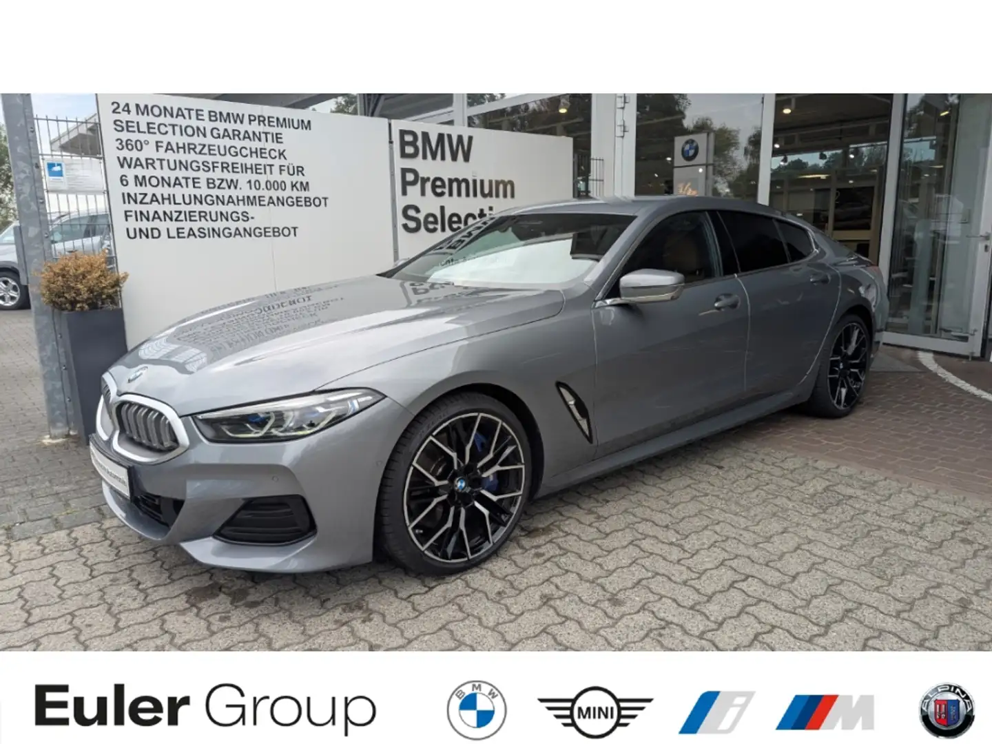BMW 840 d xDr M-Spor HUD AD StandHZG Navi Leder H&K  360 K Grau - 1