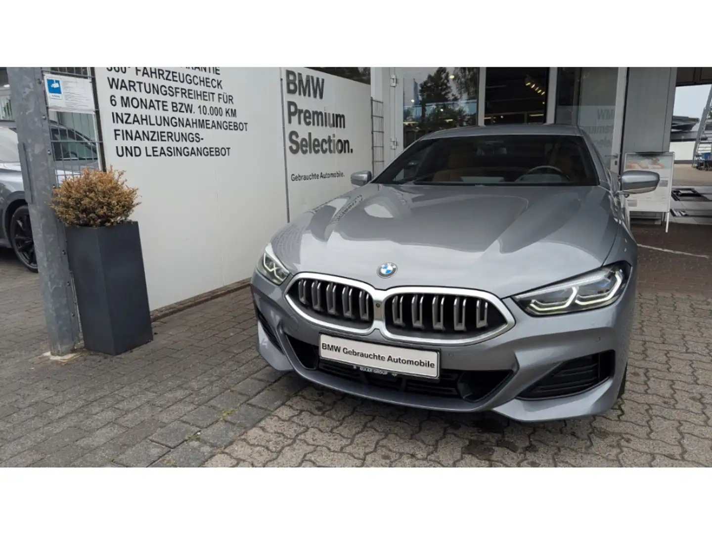 BMW 840 d xDr M-Spor HUD AD StandHZG Navi Leder H&K  360 K Grau - 2