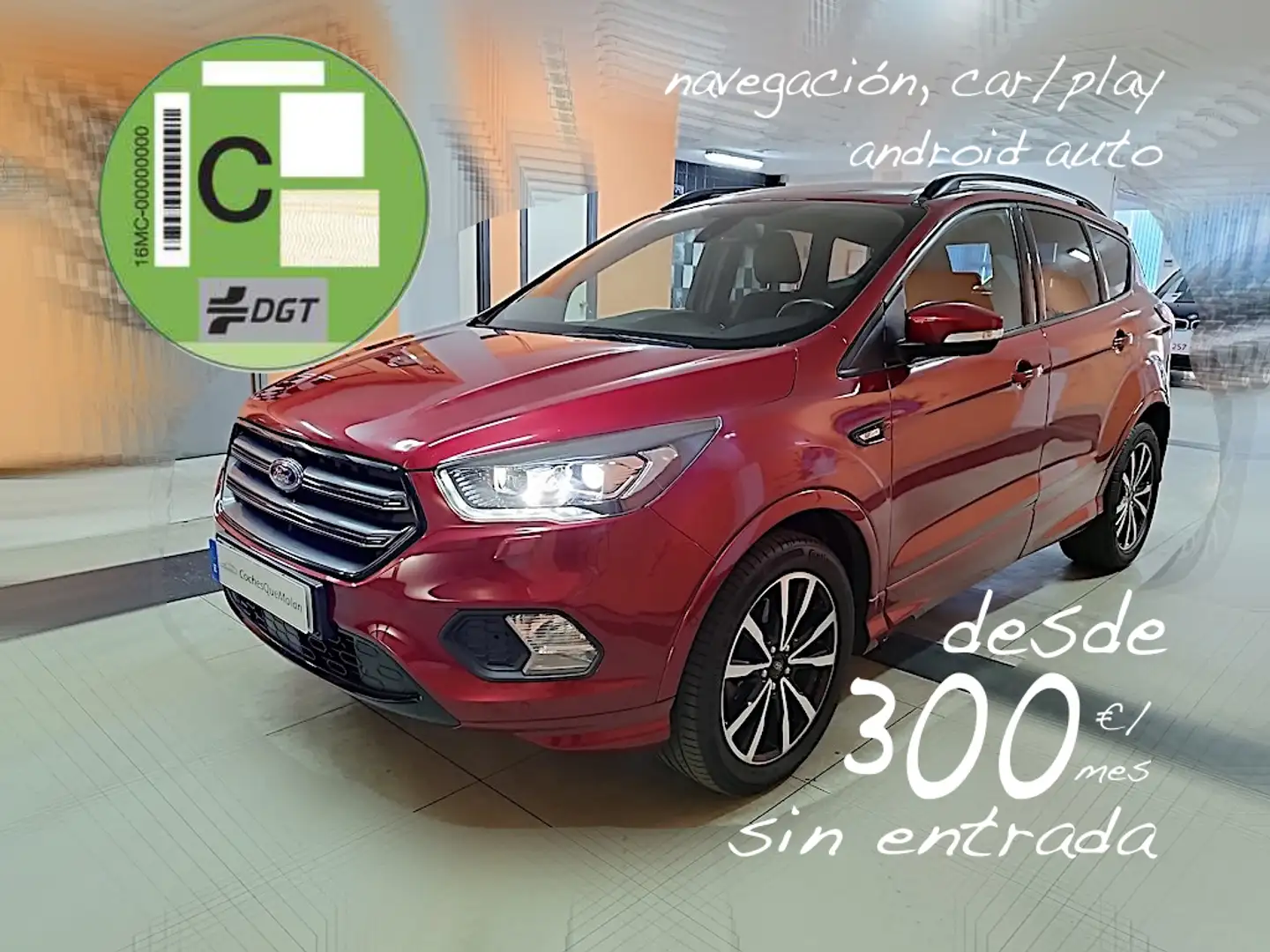 Ford Kuga 2.0TDCi Auto S&S ST-Line 4x2 150 Rojo - 1