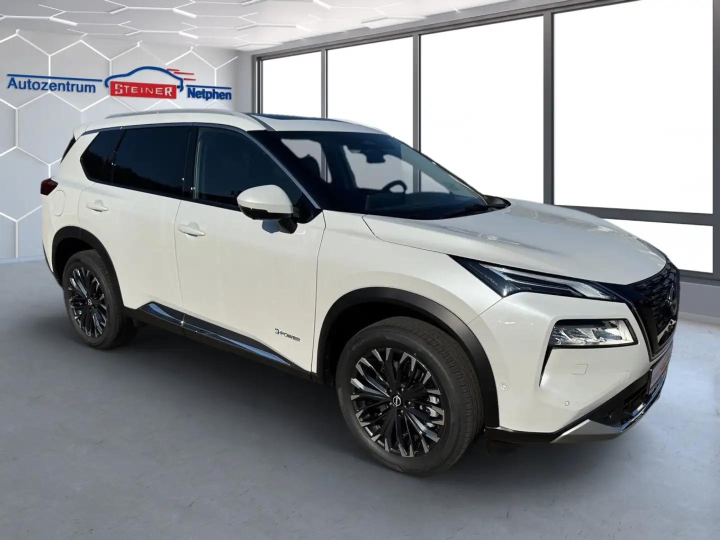 Nissan X-Trail Tekna Plus FL e-POWER 4x4 +7-Sitze Voll! Klima Weiß - 2