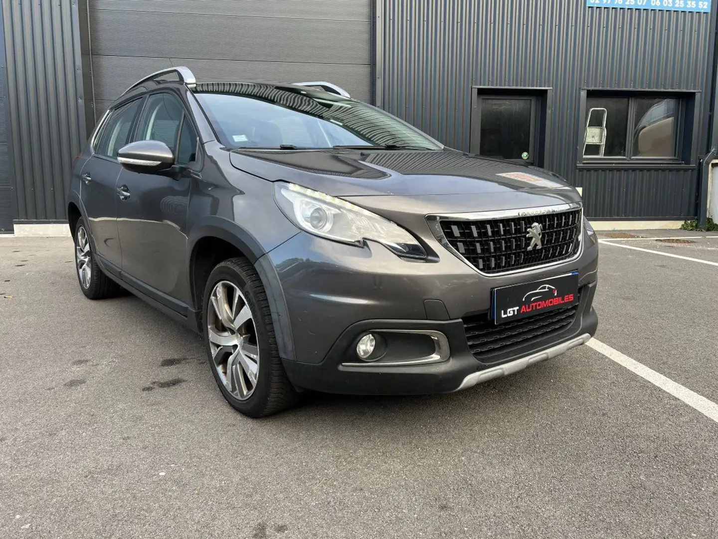 Peugeot 2008 1.6 BlueHDi 100ch Allure Gris - 2