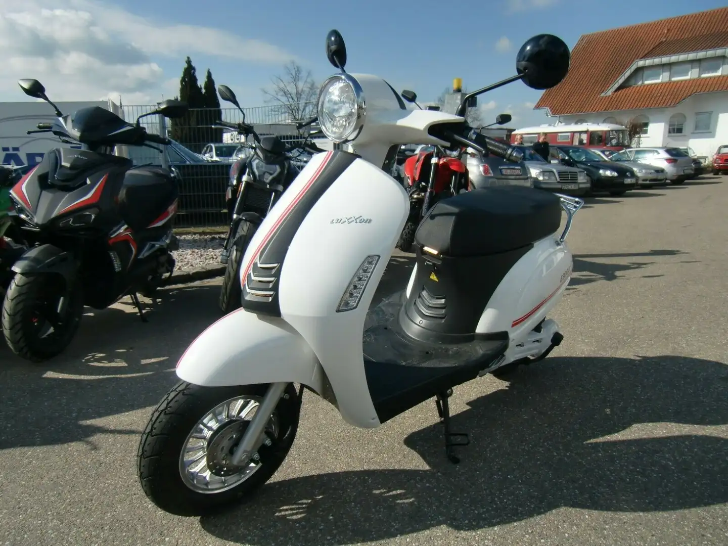 Luxxon e3000/Elektro Scooter/25 km/h oder 45 km/h neu Biały - 1