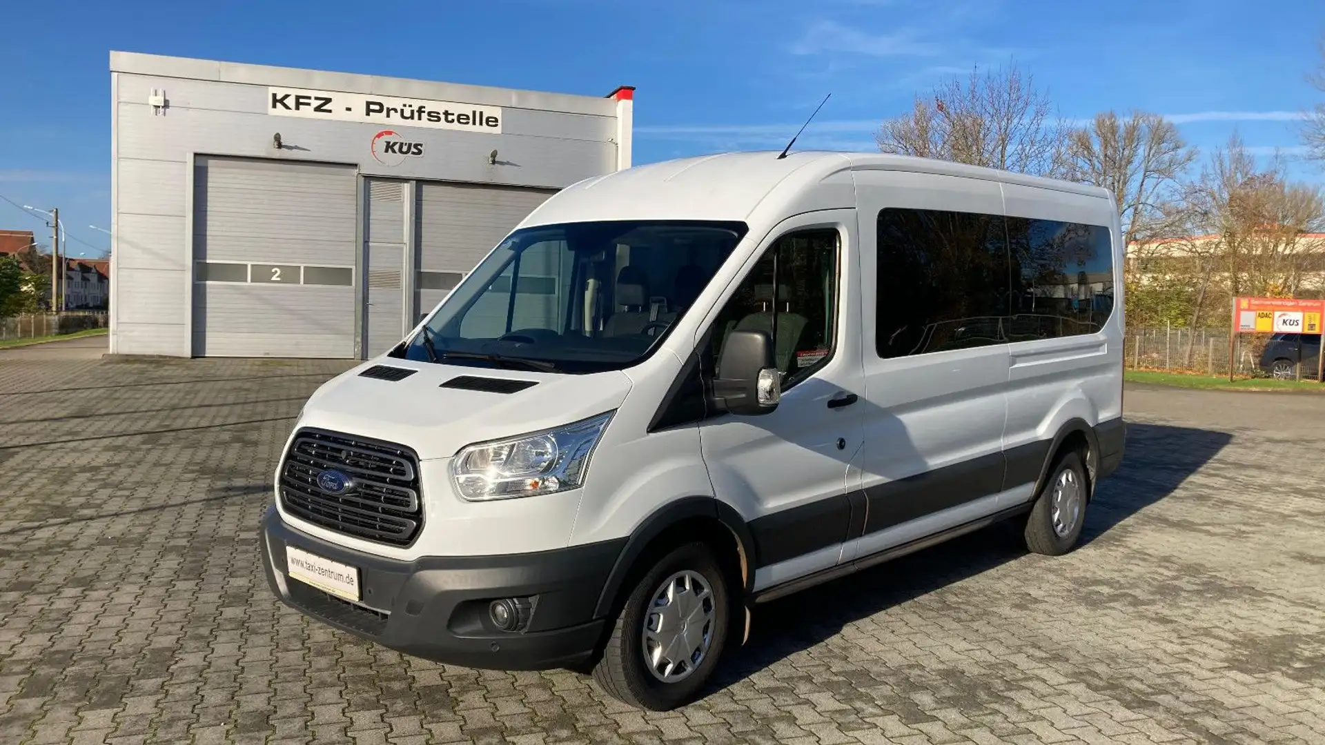 Ford Transit Kombi 350 L3 Trend BTW AMF Hubmatiklift Weiß - 2