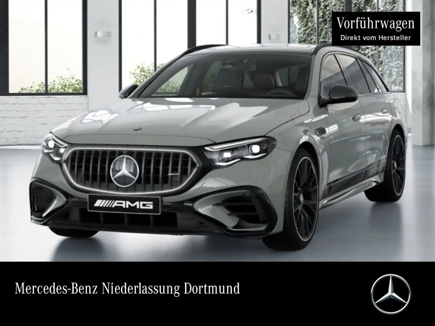 Mercedes-Benz E 53 AMG T 4M Hybrid Night Distronic Headup Leder Grau - 1