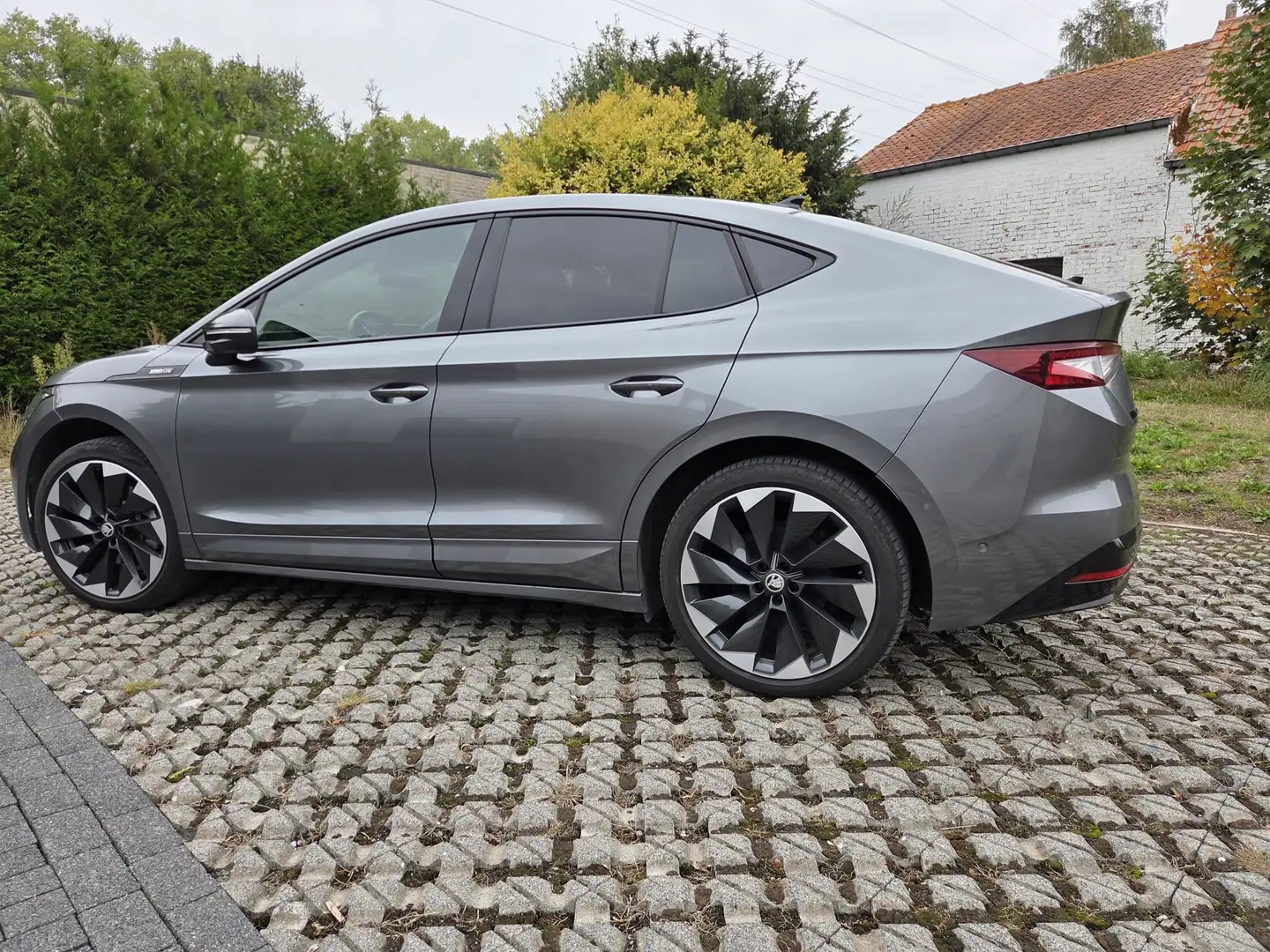Skoda Enyaq Enyaq Coupe iV 80 Grijs - 1