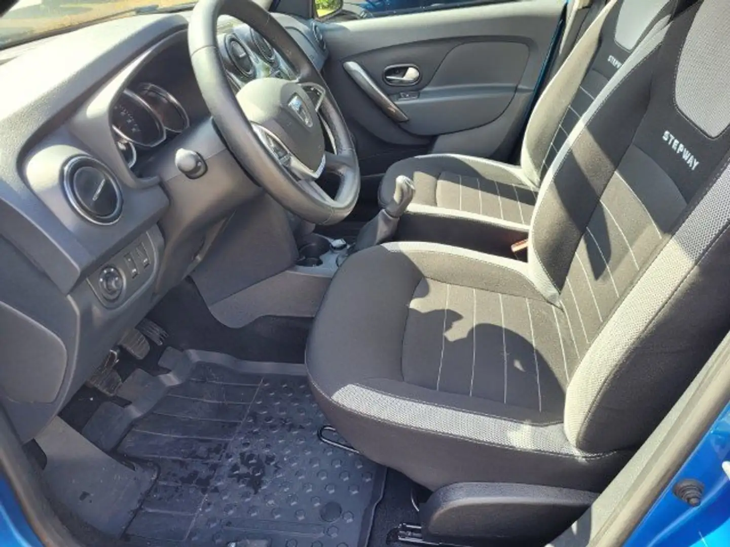Dacia Sandero Stepway Prestige 90  -AHK-NAVI-KLIMA Bleu - 2