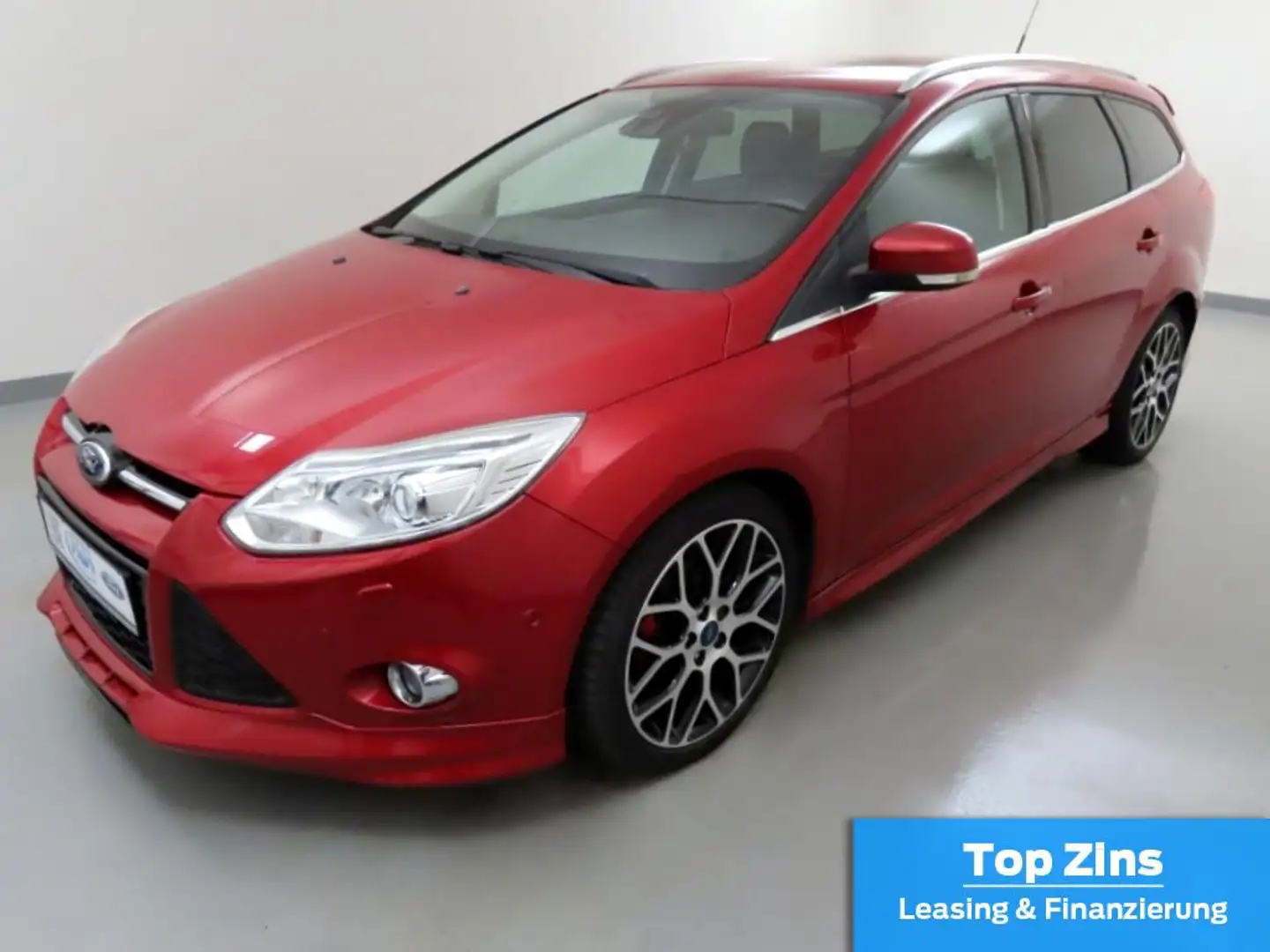 Ford Focus Turnier 1.0 EcoB Titanium Xenon+Kamera+SHZ Rot - 2