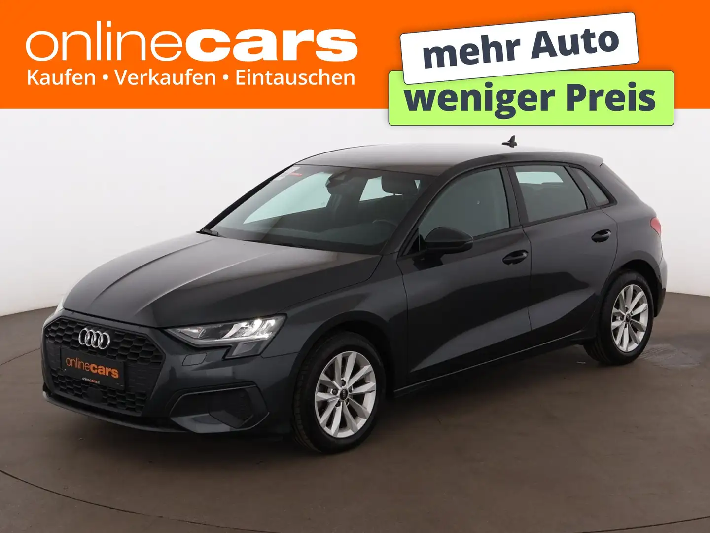 Audi A3 SB 30 TDI Aut LED NAVI SITZHZG ASSIST TEMP PDC Grau - 1