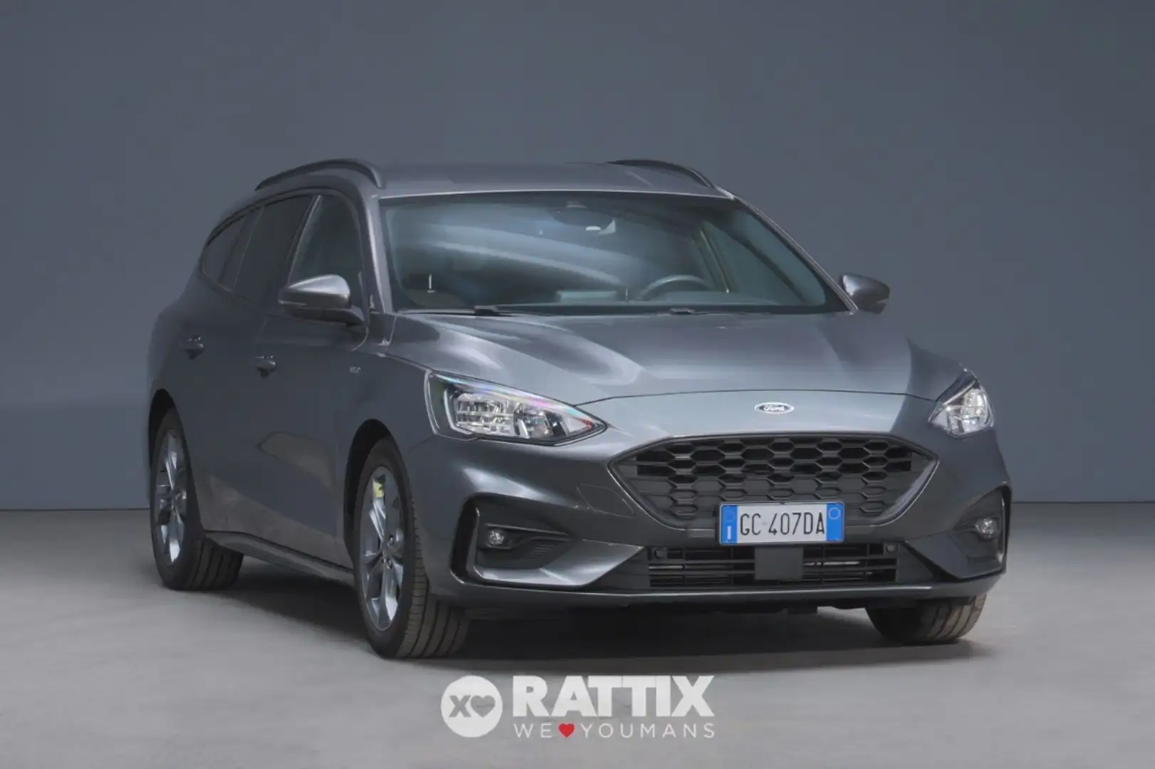 Ford Focus SW 1.0 Ecoboost Hybrid 155CV ST-Line X Gris - 1