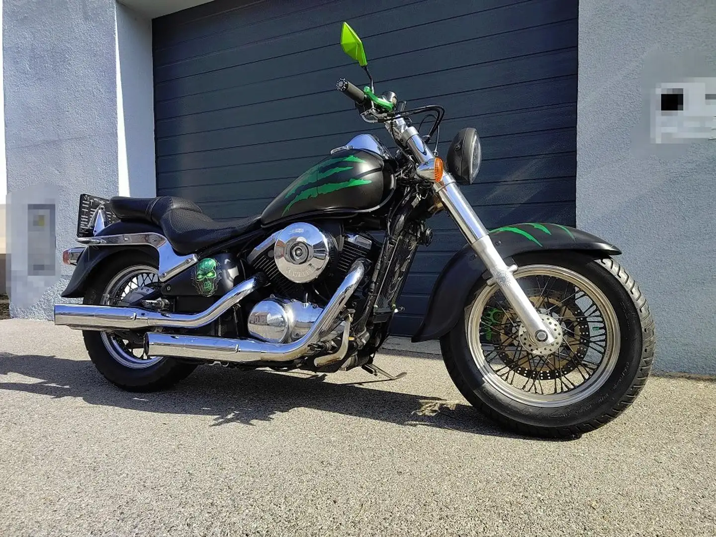 Kawasaki VN 800 Fat Boy Чёрный - 2