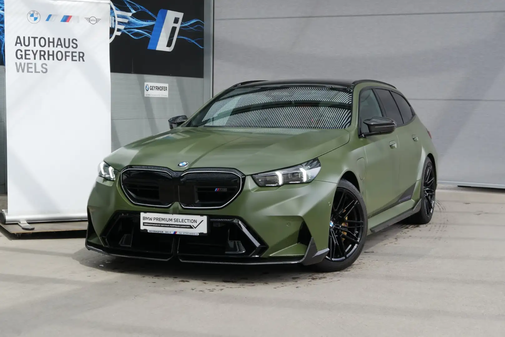 BMW M5 *Ultimate Package/Pano/AHK/B&W Sound/Keramik Bremse* Grün - 2
