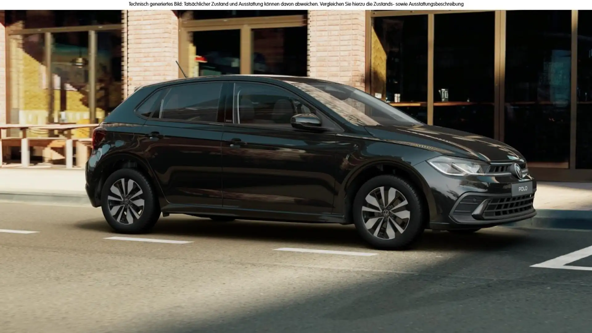 Volkswagen Polo 1.0 Move LED Navi Klima LM AHK Klima Navi Schwarz - 2
