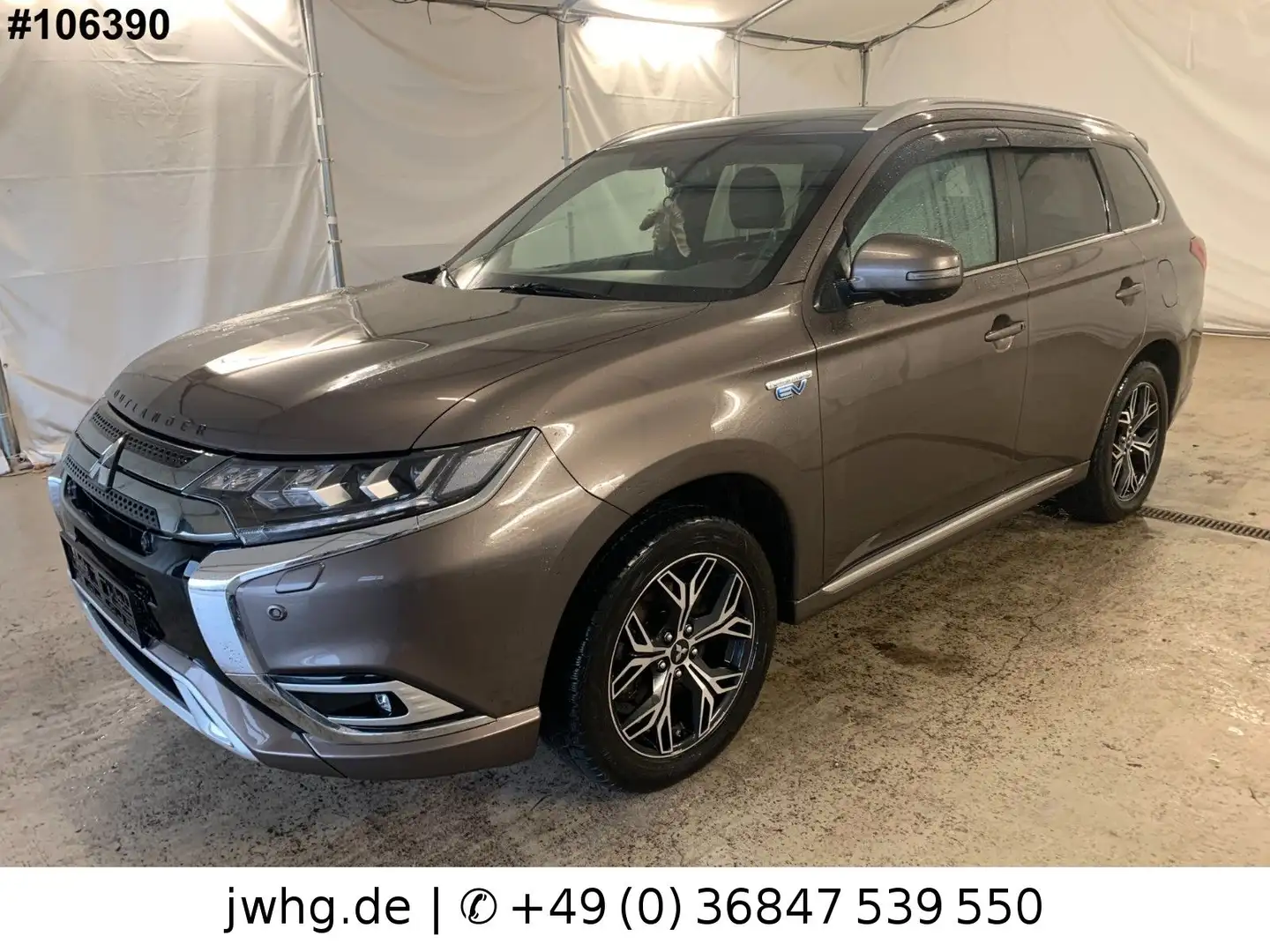 Mitsubishi Outlander PHEV Plus Spirit 4WD LED Nav Leder Kam Braun - 1