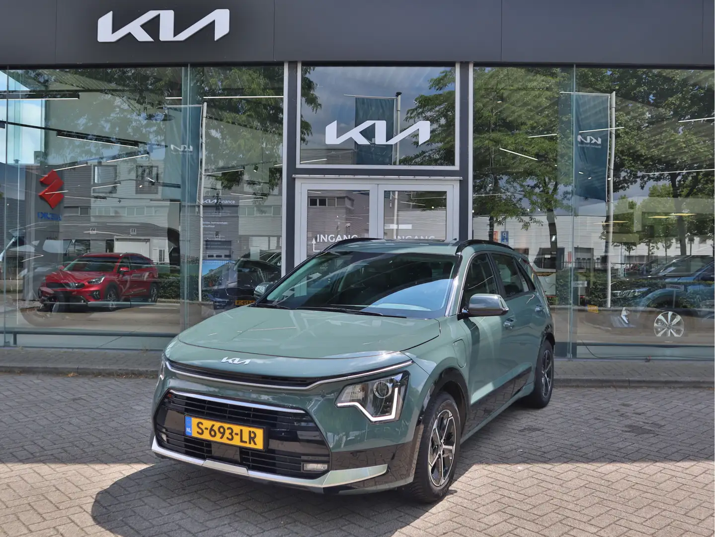 Kia Niro 1.6 GDi PHEV Plug-In DynamicLine | Navi | BT | Cam Зелений - 1