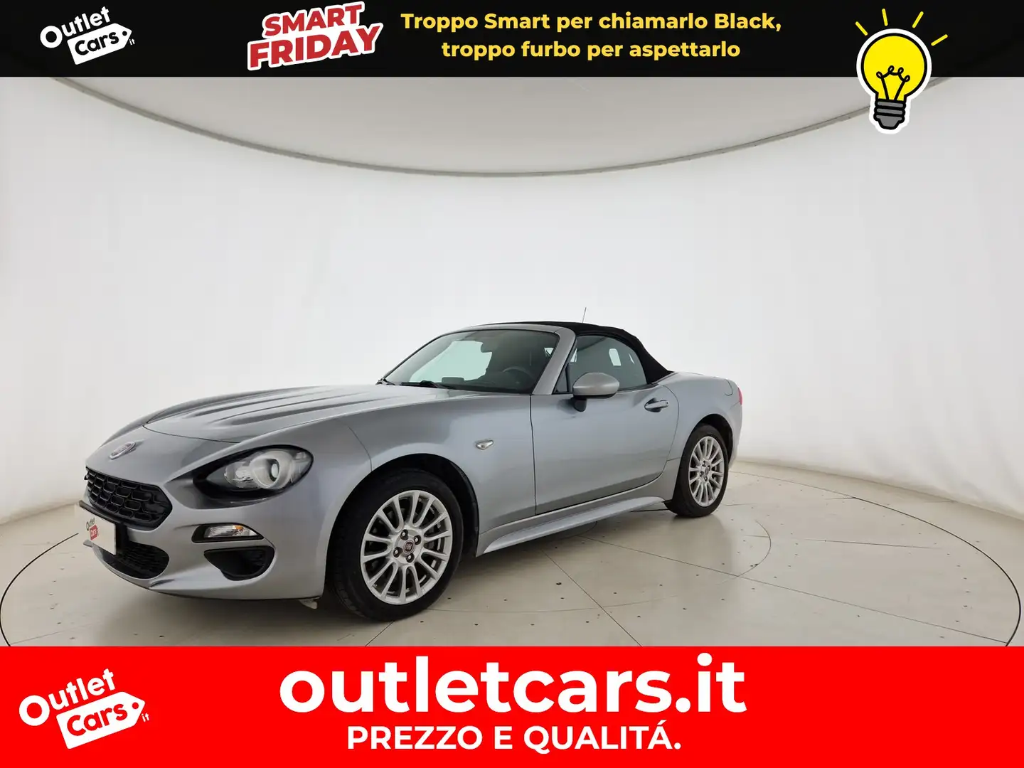 Fiat 124 Spider spider 1.4 m-air Gris - 1