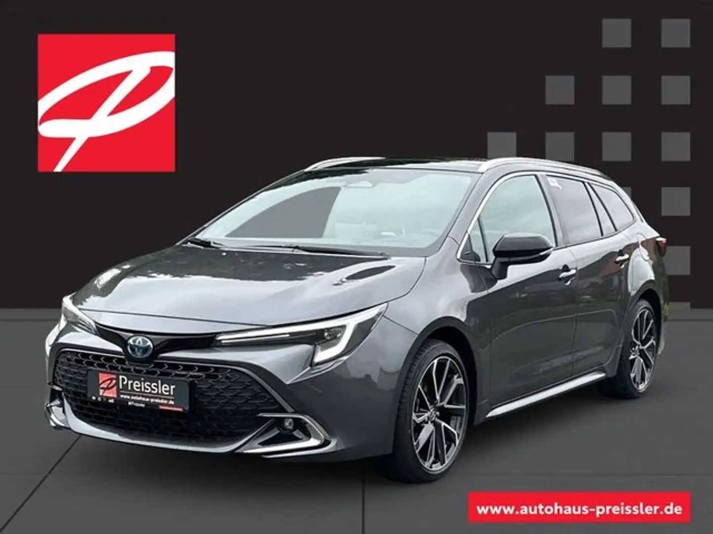 Toyota Corolla Touring Sports Hybrid Lounge Panoramada Gris - 1