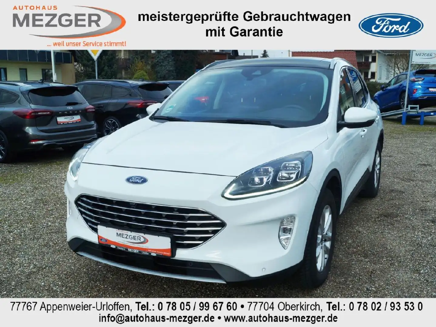 Ford Kuga Titanium X Weiß - 1