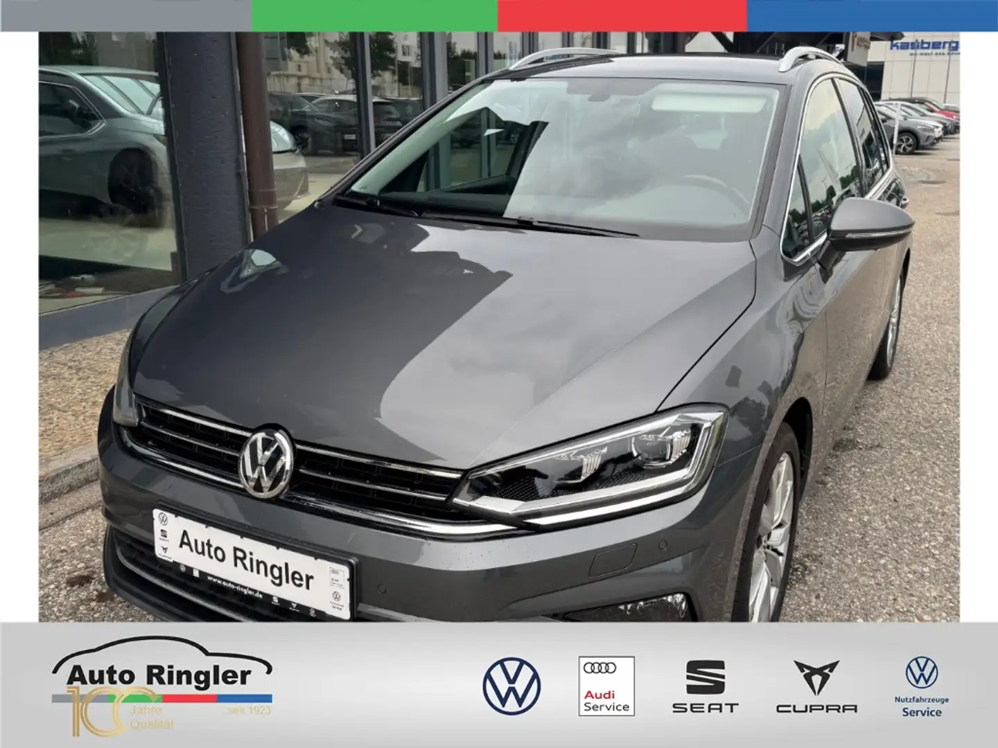 Volkswagen Golf Sportsvan 1.5 TSI Highline+NAVI+LED+AHK+ACC Grau - 1