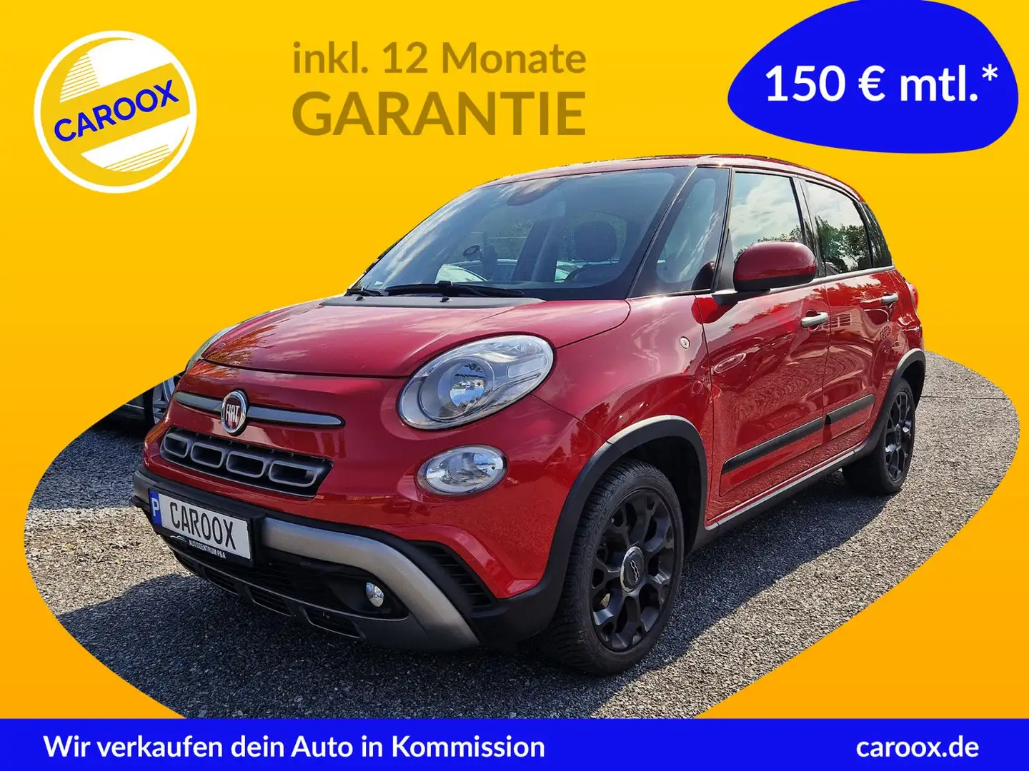 Fiat 500L Rockstar 1.4 NAVI KAMERA ALLWETTER crvena - 1
