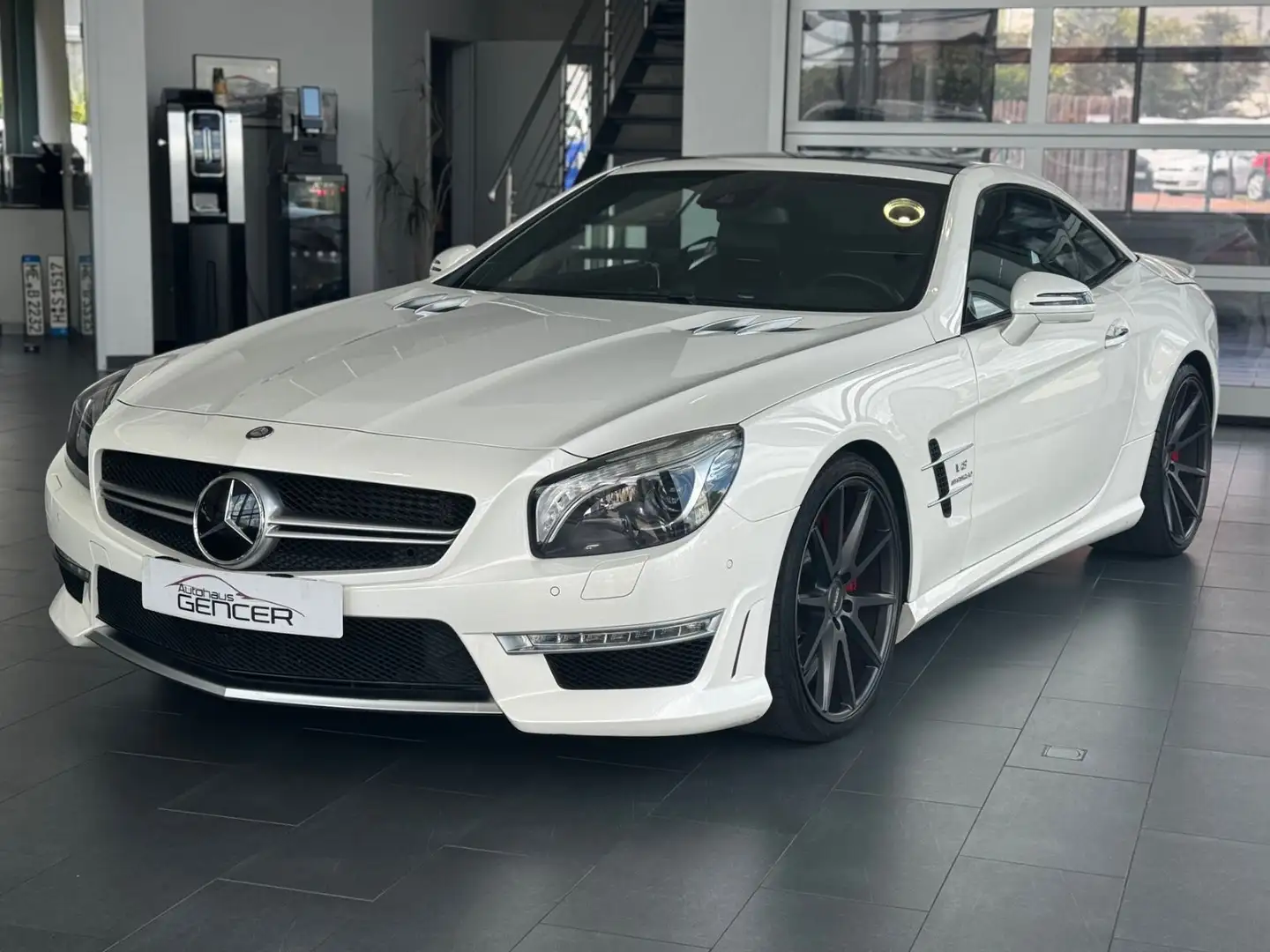 Mercedes-Benz SL 63 AMG 5.5 V8"Bi-Xenon/Pano/H&O" Weiß - 1