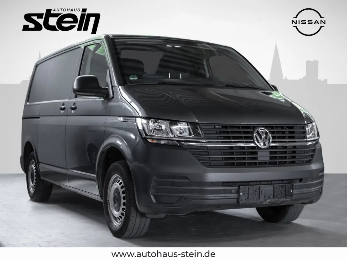 Volkswagen Transporter Kasten FWD 2.0 TDI EU6d-T Kurz Grijs - 1