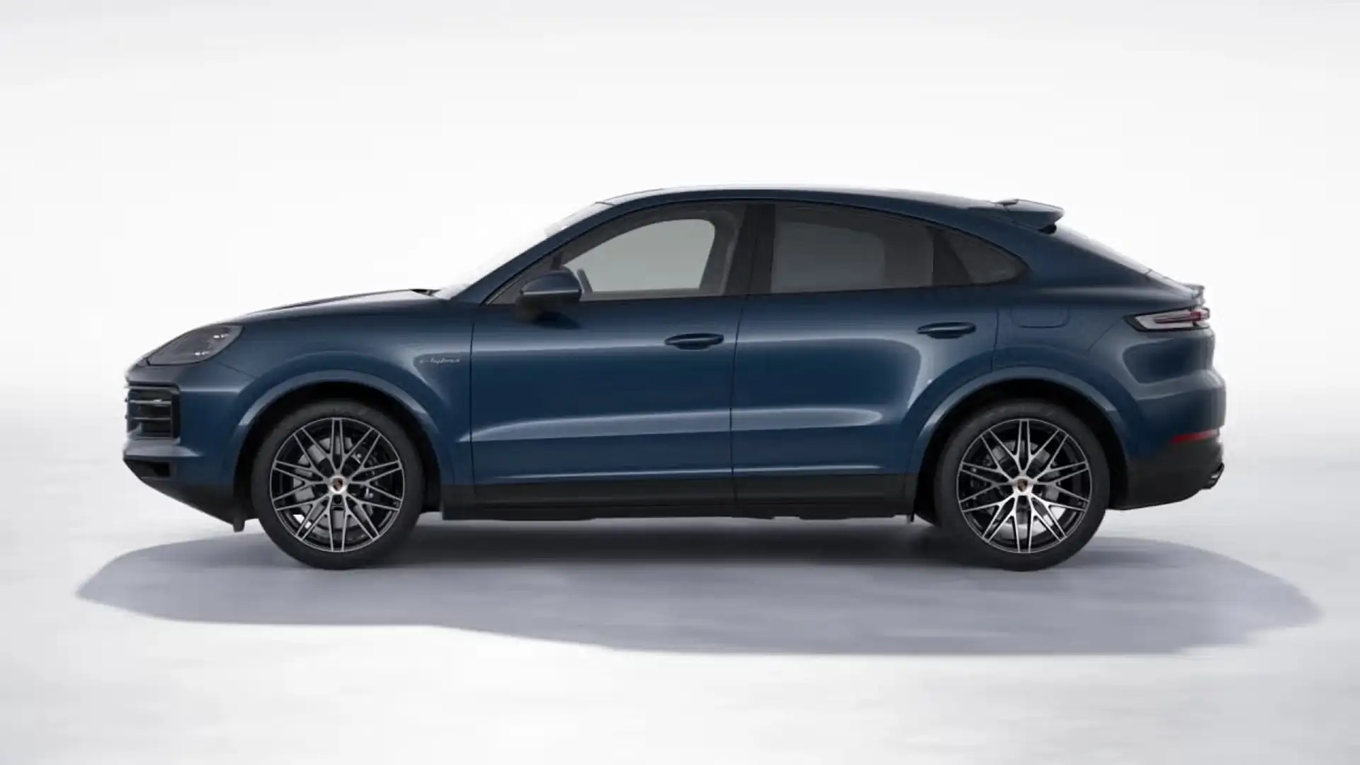 Porsche Cayenne E-Hybrid Coupé Blauw - 2