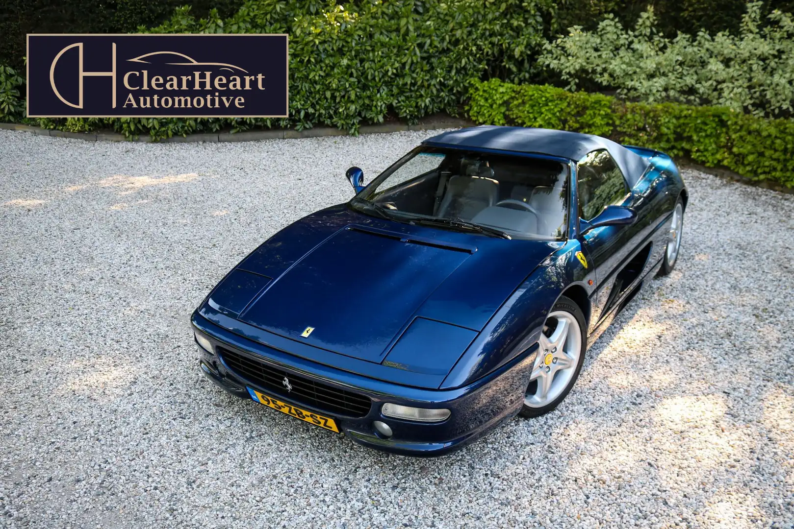 Ferrari F355 F1 Spider | Full history | Carbon instaplijsten Blauw - 1