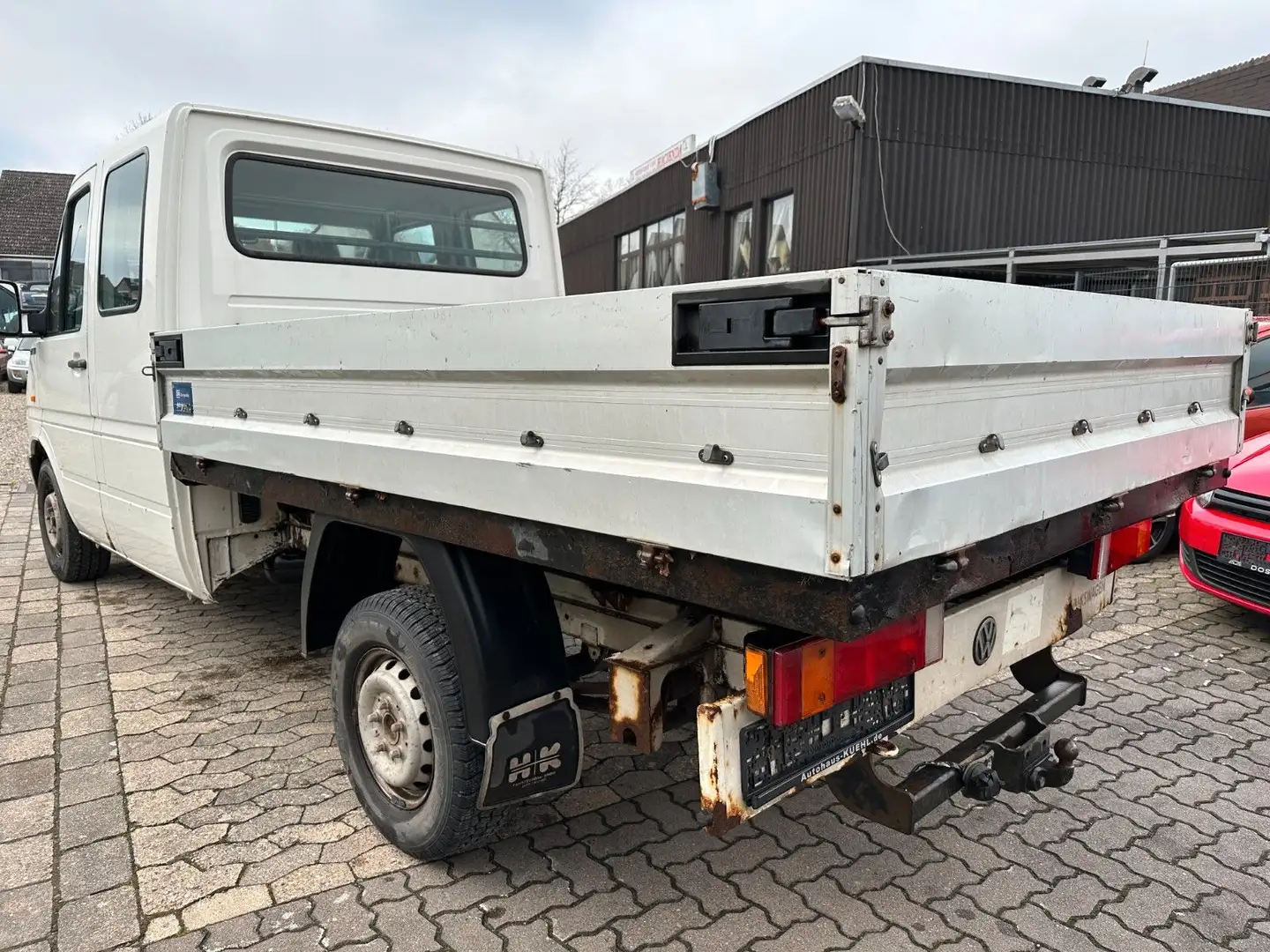 Volkswagen LT 35 2,5TDI Pritsche,Doppelkabine,AHK Blanc - 2